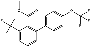 Methyl 4'-(trifluoromethoxy)-3-(trifluoromethyl)biphenyl-2-carboxylate