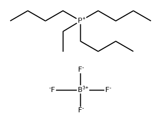 三丁基乙基鏻四氟硼酸盐 结构式