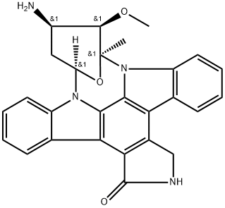 星孢菌素杂质1 结构式