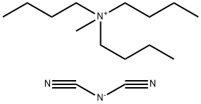 三丁基(甲基)铵二氰胺盐 结构式