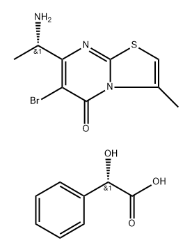(2S)-2-hydroxy-2-phenyl-acetic acid 结构式