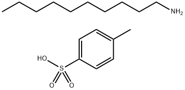 癸胺对甲苯磺酸盐 结构式