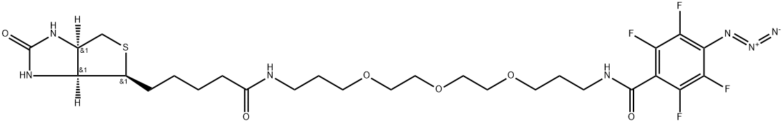 BIOTIN-TEG-ATFBA 结构式