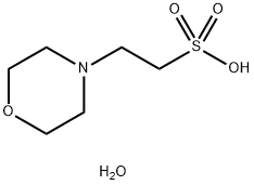 4-吗啉乙磺酸 结构式