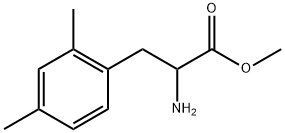 methyl 2-amino-3-(2,4-dimethylphenyl)propanoate 结构式