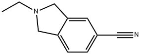 2-ethylisoindoline-5-carbonitrile 结构式