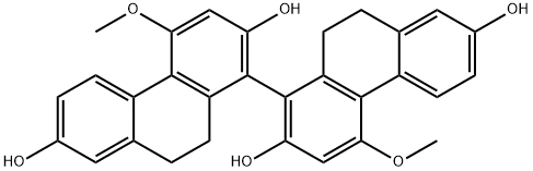 白及联菲A 结构式