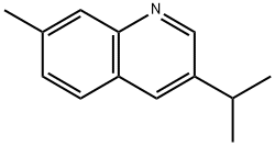 3-isopropyl-7-methylquinoline 结构式