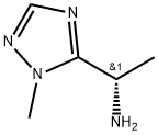 (S)-1-(1-Methyl-1H-1,2,4-triazol-5-yl)ethanamine 结构式