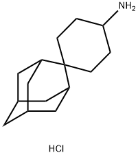 螺[金刚烷-2,1'-环己烷]-4'-胺盐酸盐 结构式