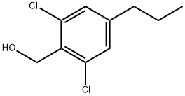 (2,6-dichloro-4-propylphenyl)methanol 结构式