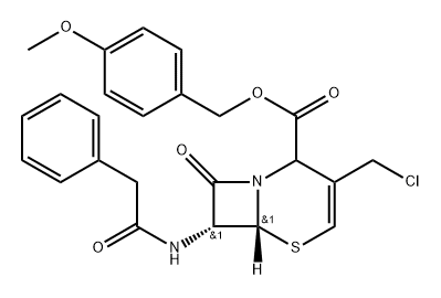 头孢妥仑匹酯杂质02 结构式