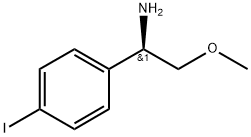 (R)-1-(4-iodophenyl)-2-methoxyethanamine 结构式