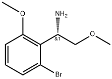 1-(2-bromo-6-methoxyphenyl)-2-methoxyethanamine 结构式