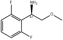 (R)-1-(2,6-difluorophenyl)-2-methoxyethanamine 结构式