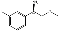 (1R)-1-(3-iodophenyl)-2-methoxyethanamine 结构式