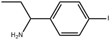 1-(4-iodophenyl)propan-1-amine 结构式