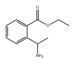 Benzoic acid,2-?(1-?aminoethyl)?-?,ethyl ester 结构式