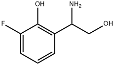 Benzeneethanol, β-amino-3-fluoro-2-hydroxy- 结构式