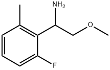1-(2-fluoro-6-methylphenyl)-2-methoxyethanamine 结构式