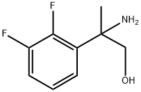 2-amino-2-(2,3-difluorophenyl)propan-1-ol 结构式