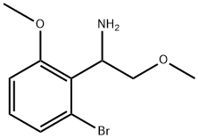 1-(2-bromo-6-methoxyphenyl)-2-methoxyethanamine 结构式