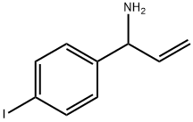 1-(4-碘苯基)丙-2-烯-1-胺 结构式