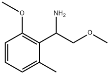 2-methoxy-1-(2-methoxy-6-methylphenyl)ethanamine 结构式