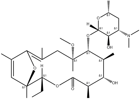 克拉霉素杂质K 结构式