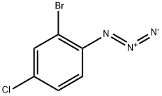 1-Azido-2-bromo-4-chlorobenzene 结构式