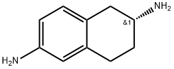 2,6-Naphthalenediamine, 1,2,3,4-tetrahydro-, (2R)- 结构式