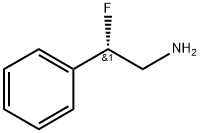 (S)-2-氟-2-苯乙烷-1-胺 结构式