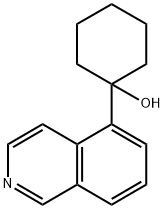 1-(isoquinolin-5-yl)cyclohexanol 结构式