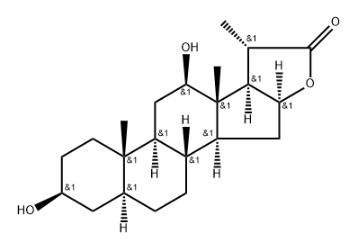 12-BETA羟基-剑麻皂素内酯 结构式