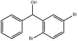 (2,5-dibromophenyl)(phenyl)methanol 结构式