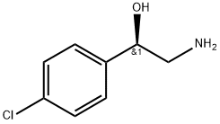 (R)-2-氨基-1-(4-氯苯基)乙醇 结构式