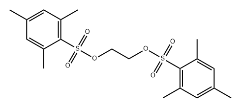 1,2-Ethanediyl 2,4,6-trimethylbenzenesulfonate 结构式