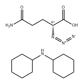D-azidoglutaMine DCHA salt 结构式