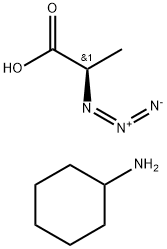 D-azidoalanine CHA salt 结构式