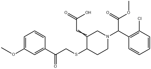 Clopidogrel Metabolite II 结构式