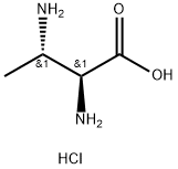 Butanoic acid, 2,3-diamino-, hydrochloride (1:2), (2S,3S)- 结构式