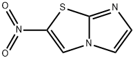 2-nitroimidazo[2,1-b]thiazole 结构式
