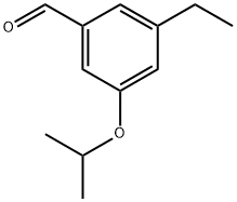 3-ethyl-5-isopropoxybenzaldehyde 结构式