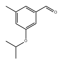 3-Isopropoxy-5-methylbenzaldehyde 结构式