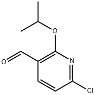 6-氯-2-异丙氧基烟醛 结构式