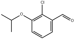 2-chloro-3-isopropoxybenzaldehyde 结构式