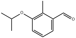 3-isopropoxy-2-methylbenzaldehyde 结构式