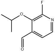 2-fluoro-3-isopropoxyisonicotinaldehyde 结构式