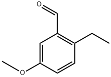 2-乙基-5-甲氧基苯甲醛 结构式