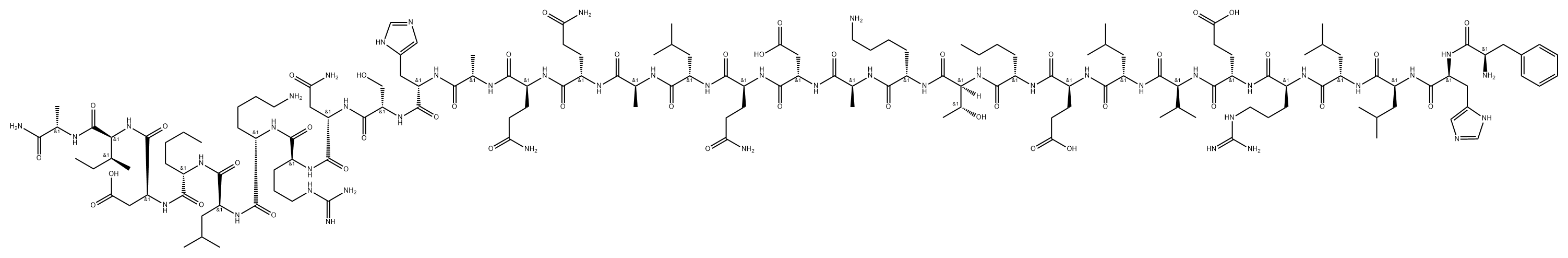 corticotropin-releasing hormone (12-41), Phe(12)-Nle(21,38)- 结构式